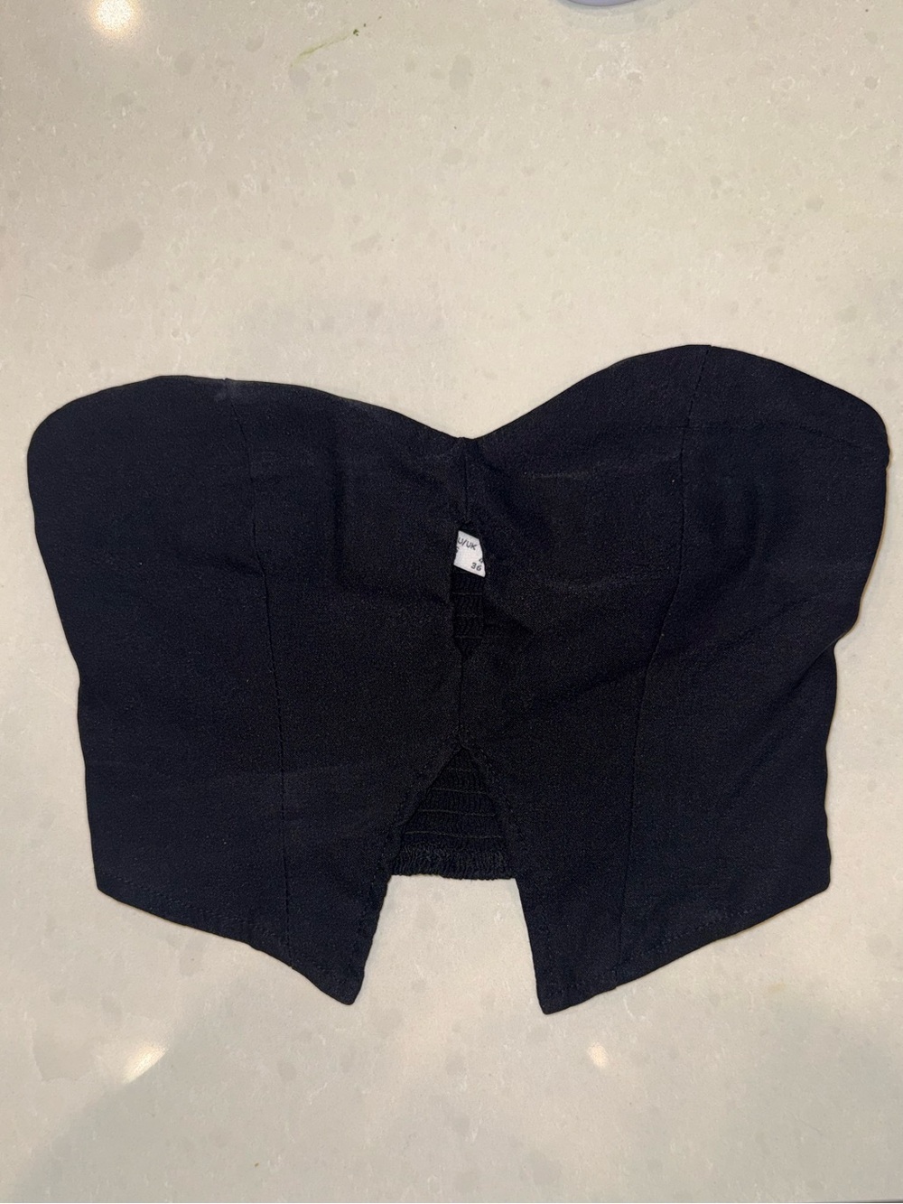 New without tags! Princess Polly Black Cut-Out Strapless Top